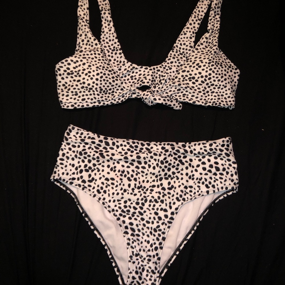 Dalmatian 2 piece swimsuit